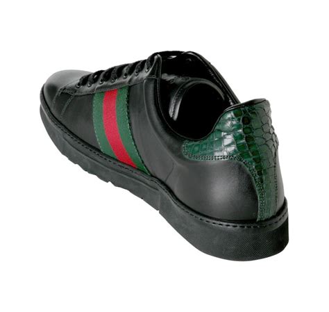 leather gucci sneakers|authentic gucci sneakers for men.